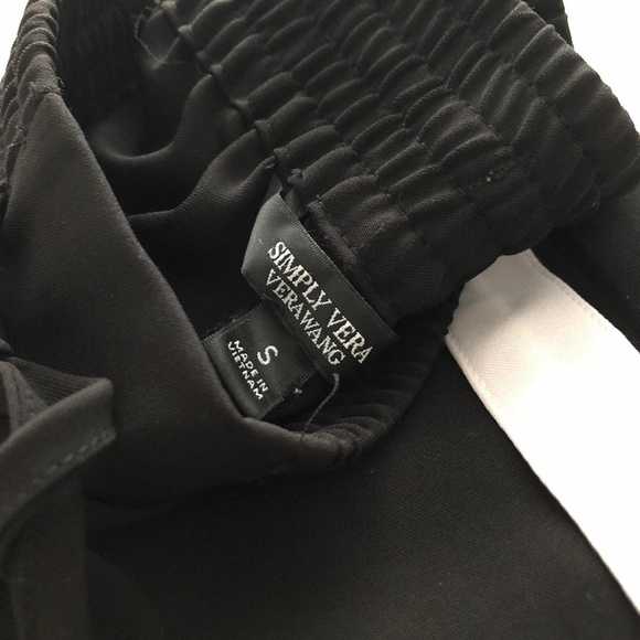 Vera Wang flowy black pants - Picture 2 of 3
